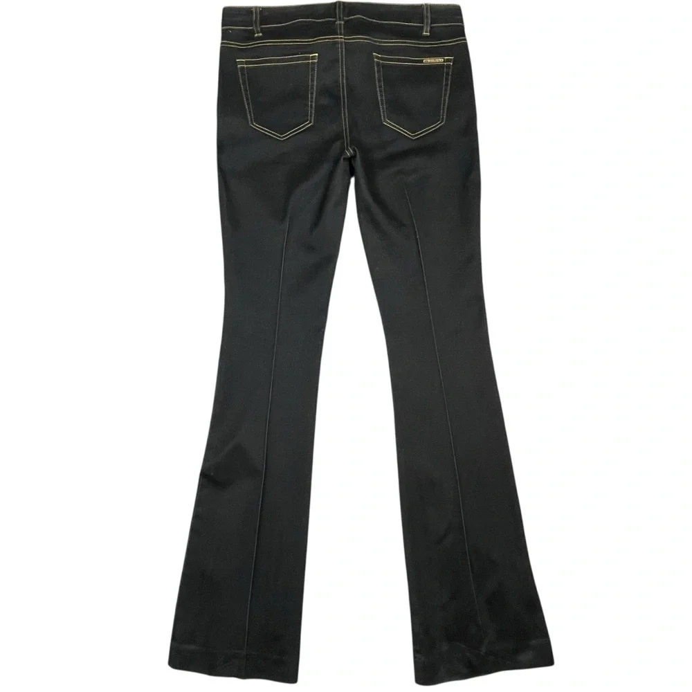 Michael Kors Dark Blue/Black Boot Cut Dressy Casual Closet Staple Jeans - Sz 8
